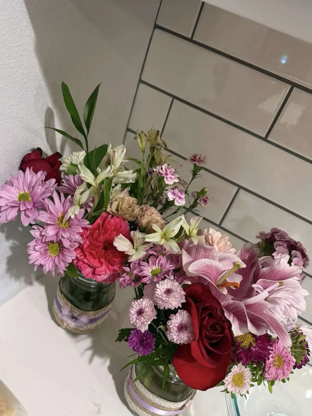 A fresh mixed bouquet